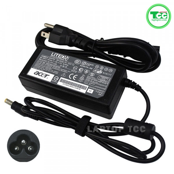Adapter Laptop/Sạc Máy Tính Acer 19V – 3.42A(3.0) CHÍNH HÃNG