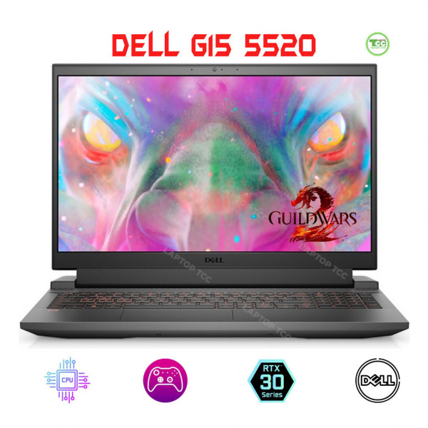[Like New] Dell Gaming G15 5520 2022 Core i5-12500H, Ram 16GB, SSD 512GB, RTX 3050, 15.6