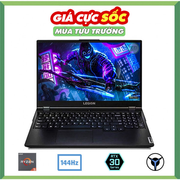 Lenovo Legion 5 AMD Ryzen™ 5-5600H, Ram 8GB, 512GB SSD, 15.6