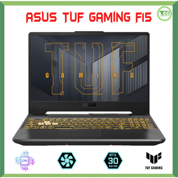 Laptop Asus TUF Gaming F15 FX506HC ( i5-11400H, RAM 16GB, 512GB SSD, RTX 3050, 15.6