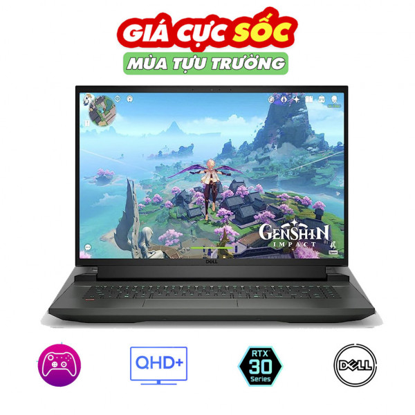 Dell Gaming G16 7620 (Intel core i7-12700H, 16GB, 512GB SSD, RTX 3060 6GB, 16″ QHD+ 165Hz IPS)