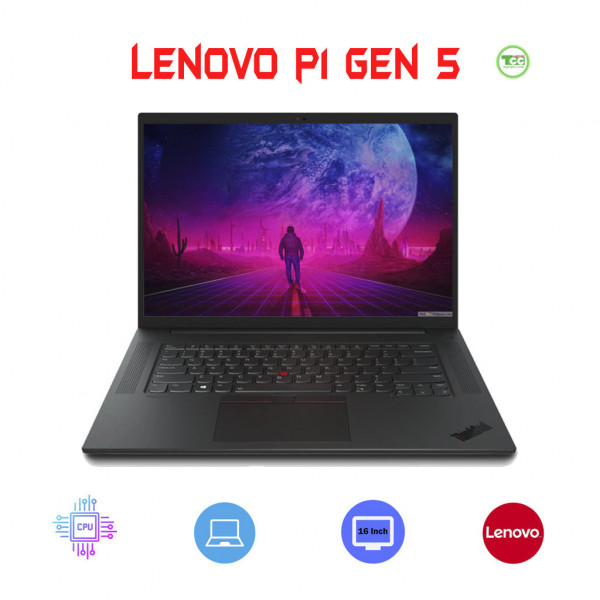 Lenovo ThinkPad P1 Gen 5 (2022) Core i7-12700H, Ram 16GB, 512GB SSD, 16.0