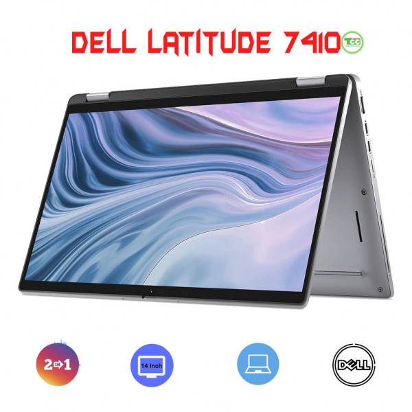 Laptop Dell Latitude 7410 (2 in 1) Core i7-10610U / RAM 16GB / SSD 256GB / Màn 14.0 inch FHD Touch