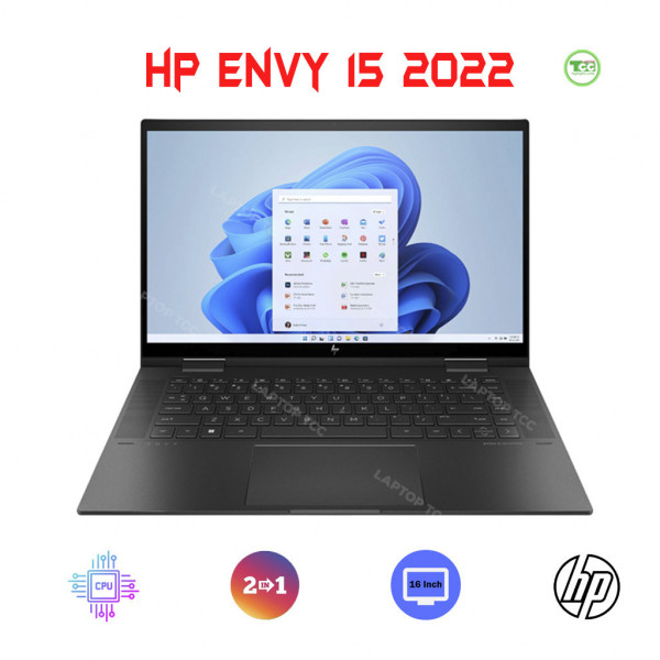 (HOT) HP Envy x360 15 2022 (AMD) R5-5625U , RAM 8GB, SSD 256GB, FHD 15.6
