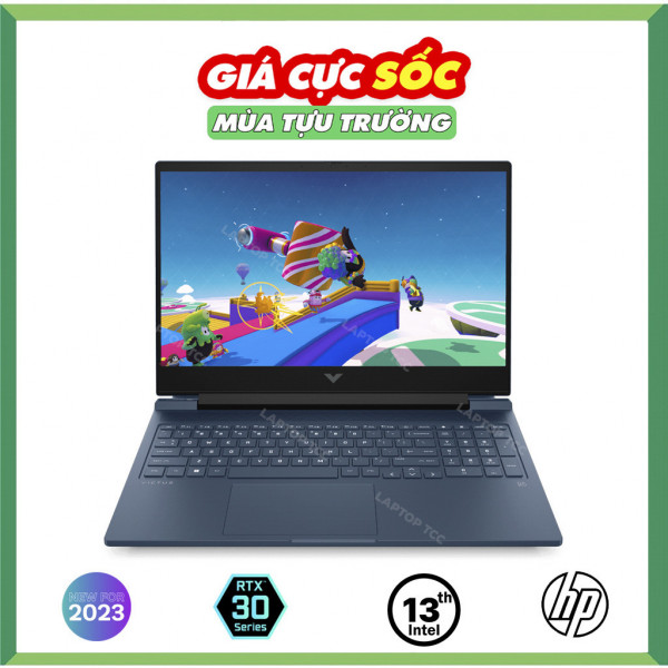 Laptop Gaming HP Victus 15 (2023) Core i5-12450H, Ram 8GB, SSD 512GB, 15.6 inch FHD, GTX 1650