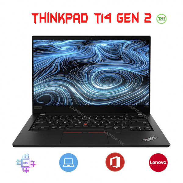 Lenovo Thinkpad T14s gen 2 Core i5-1135G7, Ram 16GB, SSd 256GB, 14.0