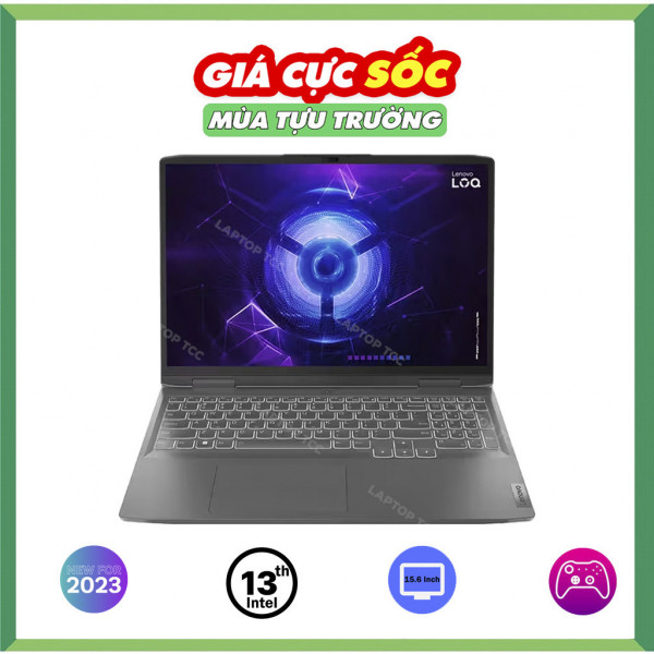 Laptop Lenovo LOQ (2023) Core i5-13420H, Ram 16GB, 512GB SSD, RTX 4050, 15.6 inch FHD