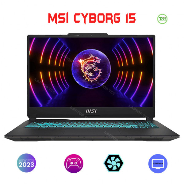 Laptop MSI Cyborg 15 Core™ i7-12650H, 8GB, SSD 512GB, Màn 15.6