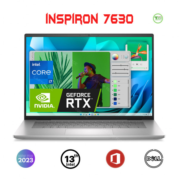Dell Inspiron 16 Plus 7630 Core i5-13420H, 16GB, 1TB, 16.0” 2.5K 120Hz, 100% SRGB, Bạc.