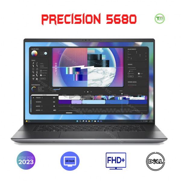 Dell Precision 5680 (Core™ i7-13800H, RAM 64GB, SSD 1TB, RTX A1000, 4K Oled)