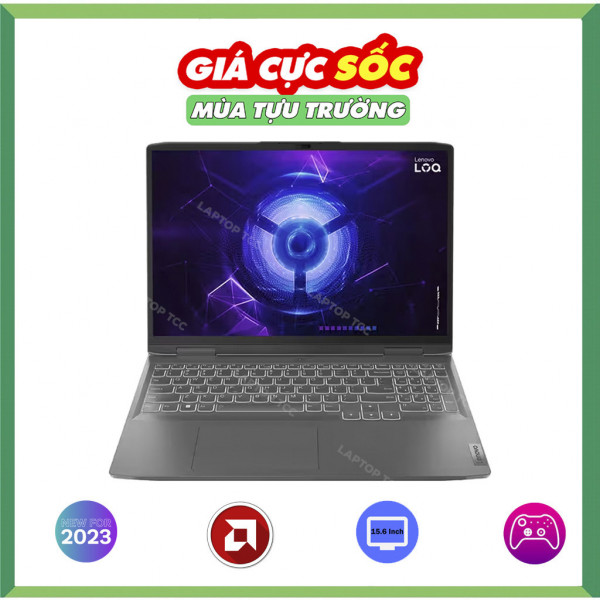 Laptop Lenovo LOQ Ryzen 7 (2023) Ryzen 5 - 7640HS, Ram 16GB, 512GB SSD, 15.6 inch FHD, RTX 4050