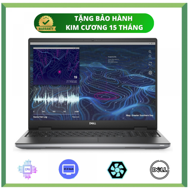 Laptop Dell Precision 7780 (2023) Core i7-13850HX, Ram 32GB, SSD 512GB, 17