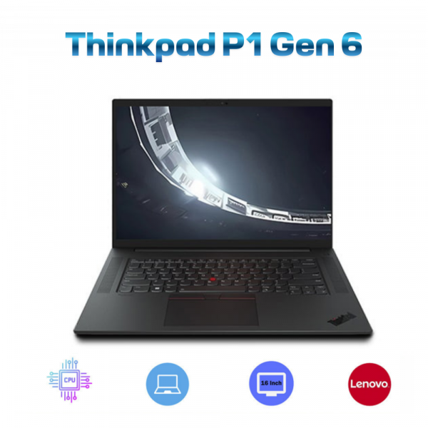 Lenovo Thinkpad P1 Gen 6 Core™ i7-13800H, RAM 32GB, SSD 512GB, RTX 4080, QHD