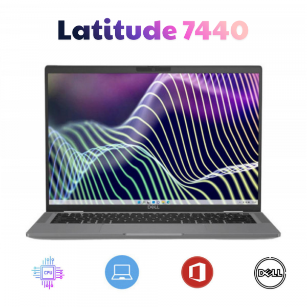 Dell Latitude 14 7440 (2023) Core i7-1365U, RAM 16GB, SSD 512GB, FHD - Titan Gray