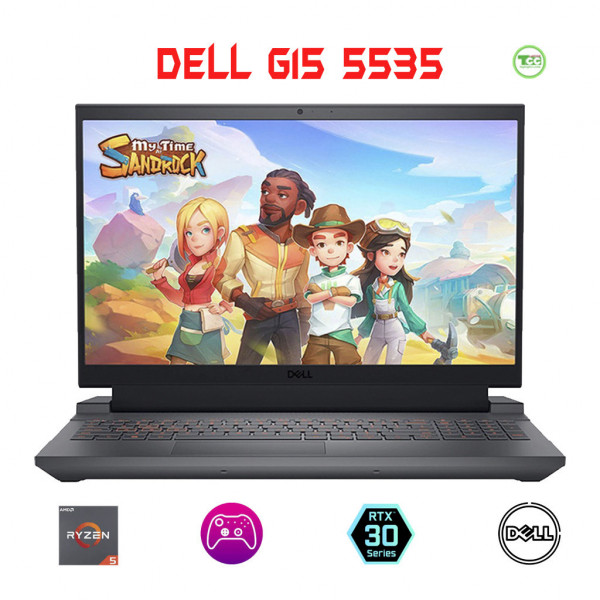 Dell Gaming G15 5535 R5 7640HS, RAM 16GB, SSD 1TB, RTX 3050, 15.6-inch FHD 120Hz