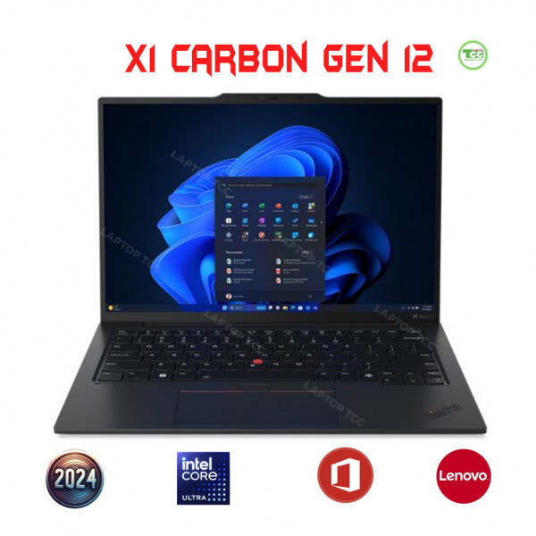 Lenovo Thinkpad X1 Carbon Gen 12 (2024)  Core™ Ultra 7-155u, RAM 16GB, SSD 512GB, FHD+ TOUCH