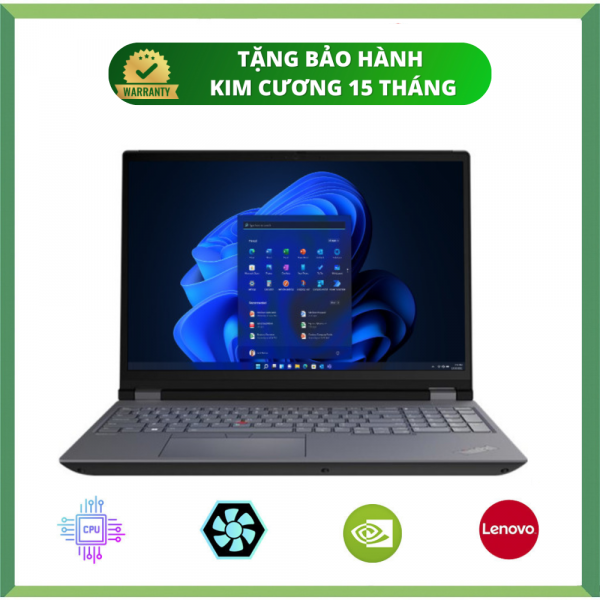 Lenovo ThinkPad P16 Gen 2 (2023) Core™ i9-13980HX, RAM 64GB, SSD 1TB, RTX A2000, FHD