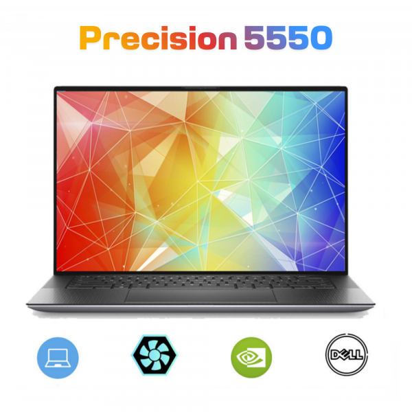 DELL Precision 5550 (2020)  Xeon W-10855M, Ram 16GB, SSD 512GB, Nvidia Quadro T1000, 4K