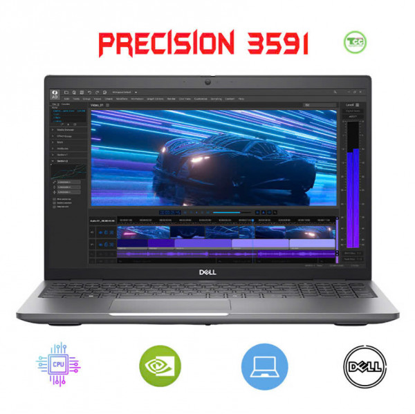 Dell Precision 15 3591 (2024) Core™ Ultra 7-175H, RAM 16GB, SSD 512GB, RTX A500 Ada, FHD