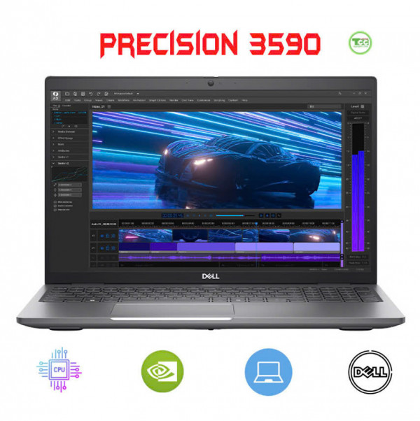 Dell Precision 15 3590 (2024) Core™ Ultra 5 125H, RAM 8GB, SSD 256GB SSD, FHD