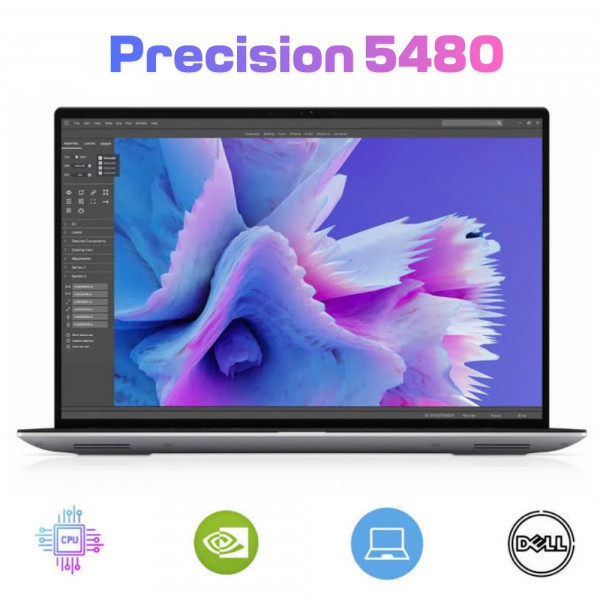 Dell Precision 5480 Core i7-13700H RAM, RAM 32GB, SSD 512GB, RTX A1000 6GB 14-inch FHD+ Windows 11