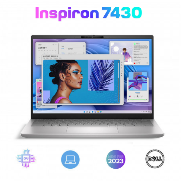 Dell Inspiron 14 Plus 7430 (2023) Core™ i7-13620H, RAM 16GB, SSD 1TB, 2.5K, RTX 4050 6G