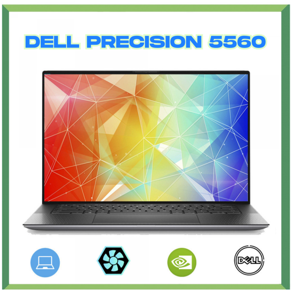 Dell Precision 5560 (2021)  Xeon W-11955M | Ram 32Gb | SSD 512GB | NVIDIA RTX A2000 | 15.6″ 4K TOUCH