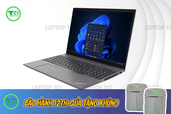 Lenoven Thinkpad T16 Core i5-1245U / RAM 16GB / SSD 256GB / Màn 16.0 inch FHD+