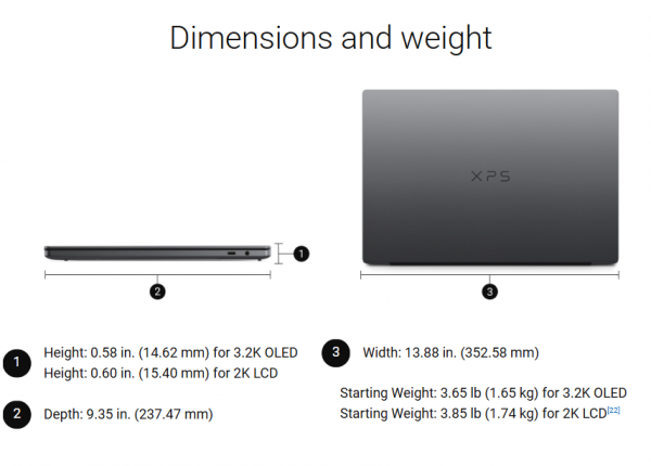 [ New 100% ] Dell XPS 16 DA16260 ( 2026 ) - Ultra X7 358H, RAM 32GB, SSD 1TB, 14.5