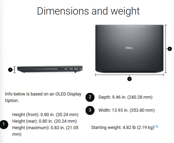 [New 100%] Dell Pro Max 16 Premium MA16250 2025 ( Ultra 9-285H, RAM 32GB, SSD 1TB, Pro 2000, 16