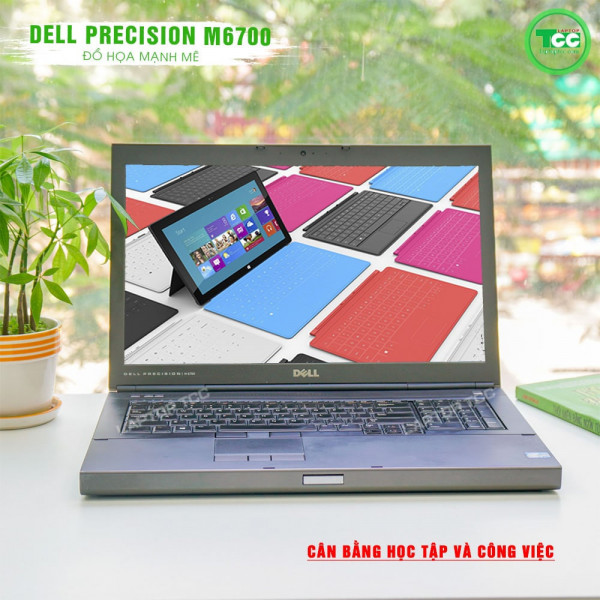 Laptop Cũ Dell Precision M6700 Mobile Workstation i7 3720QM | RAM 8 GB | HDD 500 G + SSD 120G | 17.3