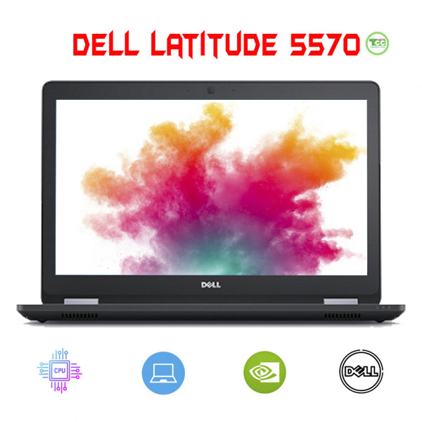 Laptop Cũ Dell latitude E5570 |Core i5 - 6300U | RAM 8G| Ổ SSD 256G| Card On| MÀN 15.6 HD