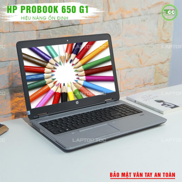 Laptop Cũ HP Probook 650G1 | i5-4200M | Ram 4GB | SDD 120GB | HD | Card On