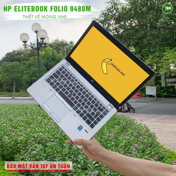Laptop Cũ Hp Elitebook Folio 9480m Ultrabook i5-4300U| RAM 4G | SSD 120GB | 14 Inches HD | Card on