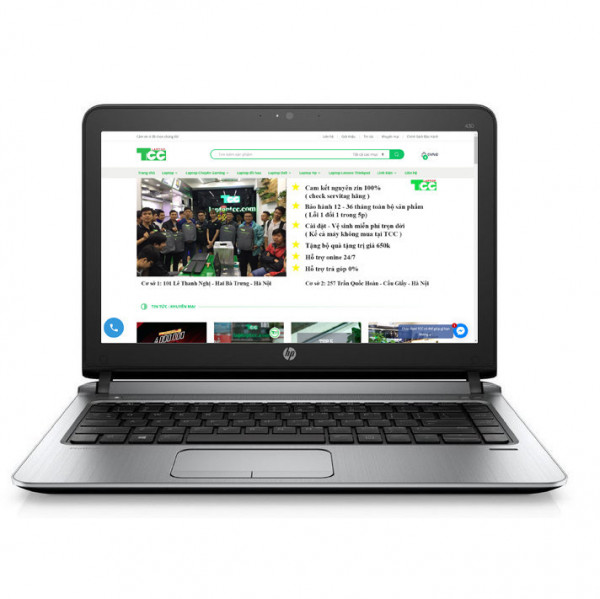 Laptop Cũ Hp probook 430 G1 i5 4300U | RAM 4G | SSD 128GB | 13.3'' HD | Card On