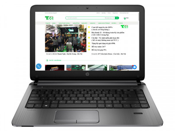 Laptop Cũ Hp Elitebook 430 G2 i5 4310U | RAM 4G | SSD 128GB | 13.3'' HD | Card On