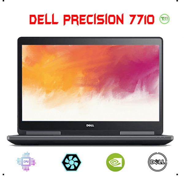 Laptop Cũ Dell Precision 7710 Core i7-6820HQ, RAM 16GB, SSD 512GB, 17.3