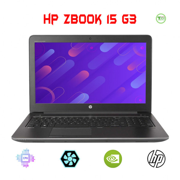Laptop Cũ HP zbook 15 g3 Core i7 6820HQ/ RAM 8GB/ SSD 256GB/ 15.6